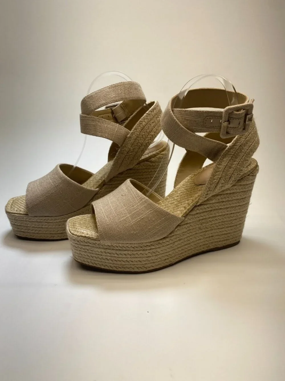Sam Edelman Womens Vada Natural Espadrille Wedge Sandal Sz 9.5